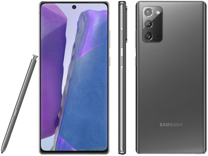 Smartphone Samsung Galaxy Note 20 256GB Mystic Gray 5G 8GB RAM 6,7